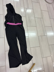 The Pink Lace Black Plus Pants Set