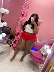 Cherry Top short Set