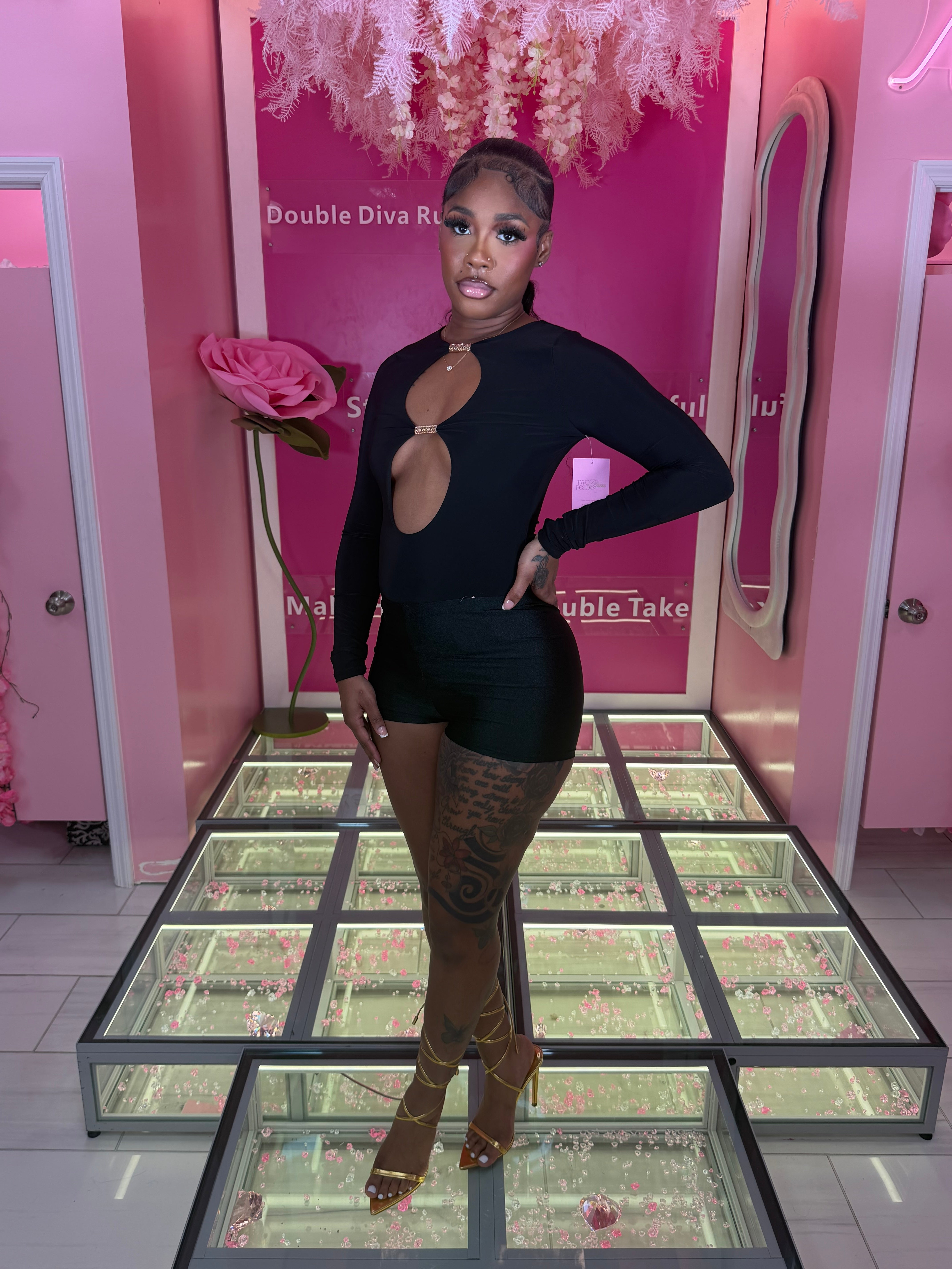 Icon Leotard No Pocket Short Set