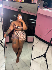 The Cheetah Skim Short Set