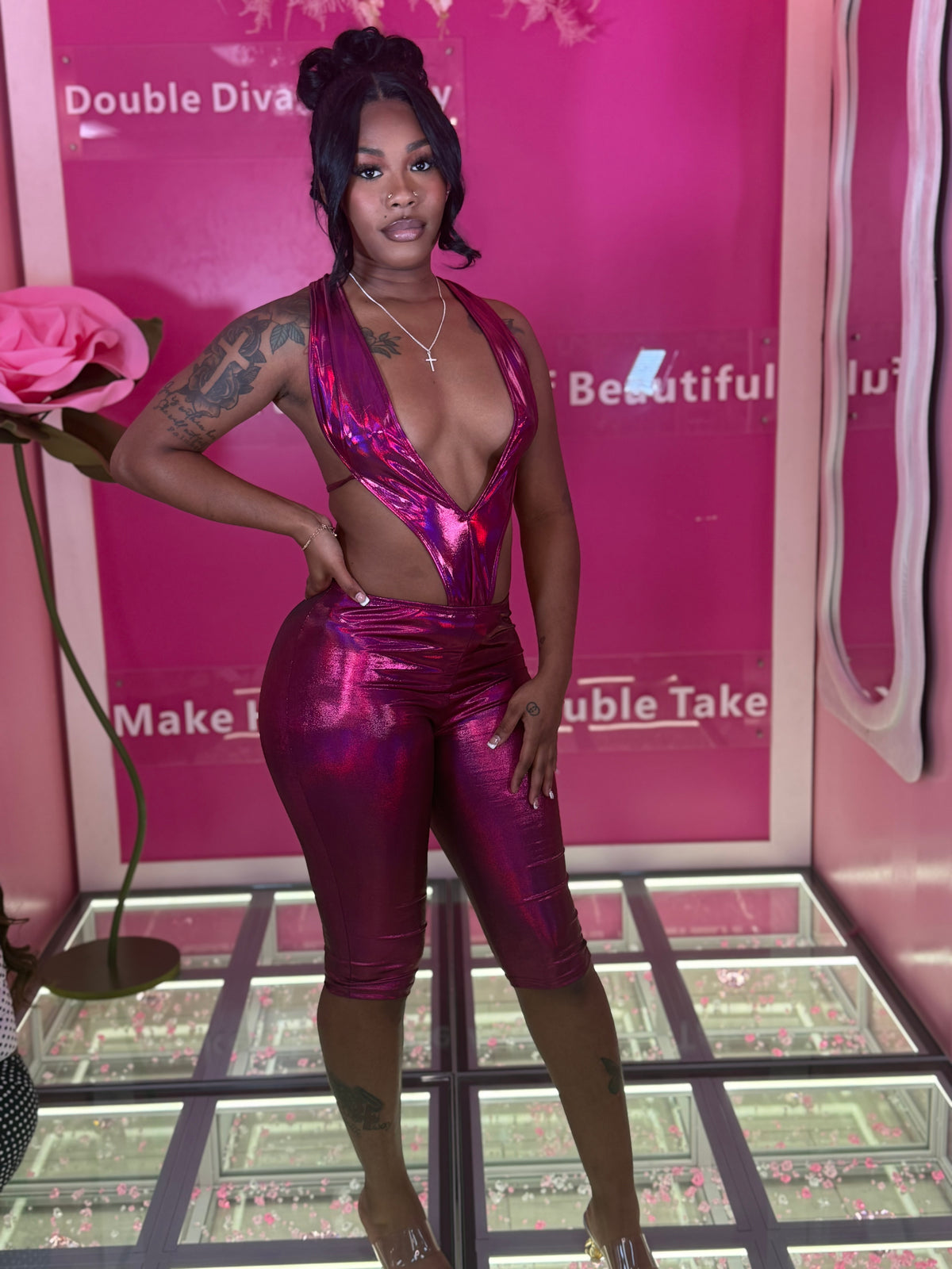 Sexy backless Bodysuit