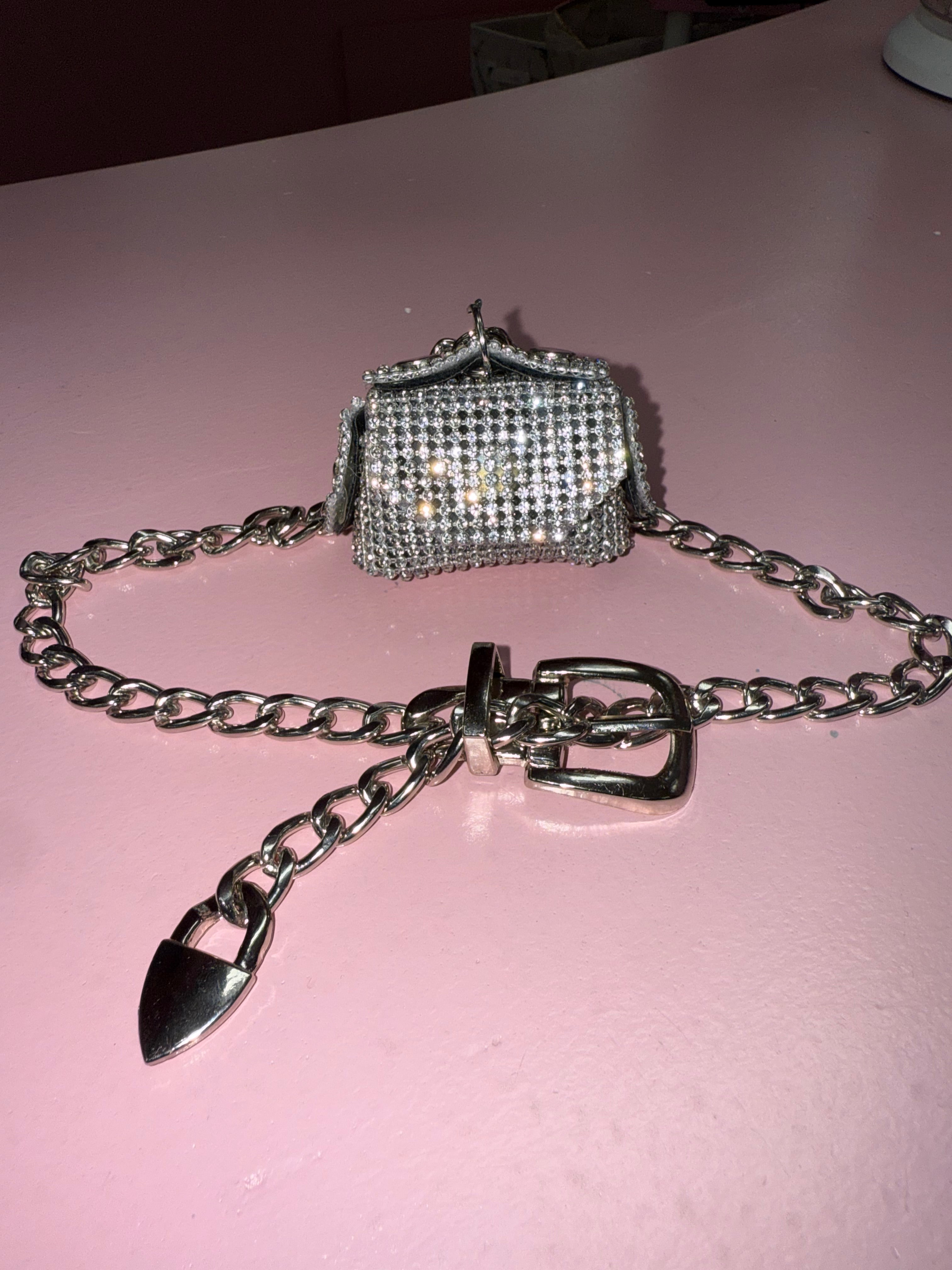 The Chain Waist Belt|Purse