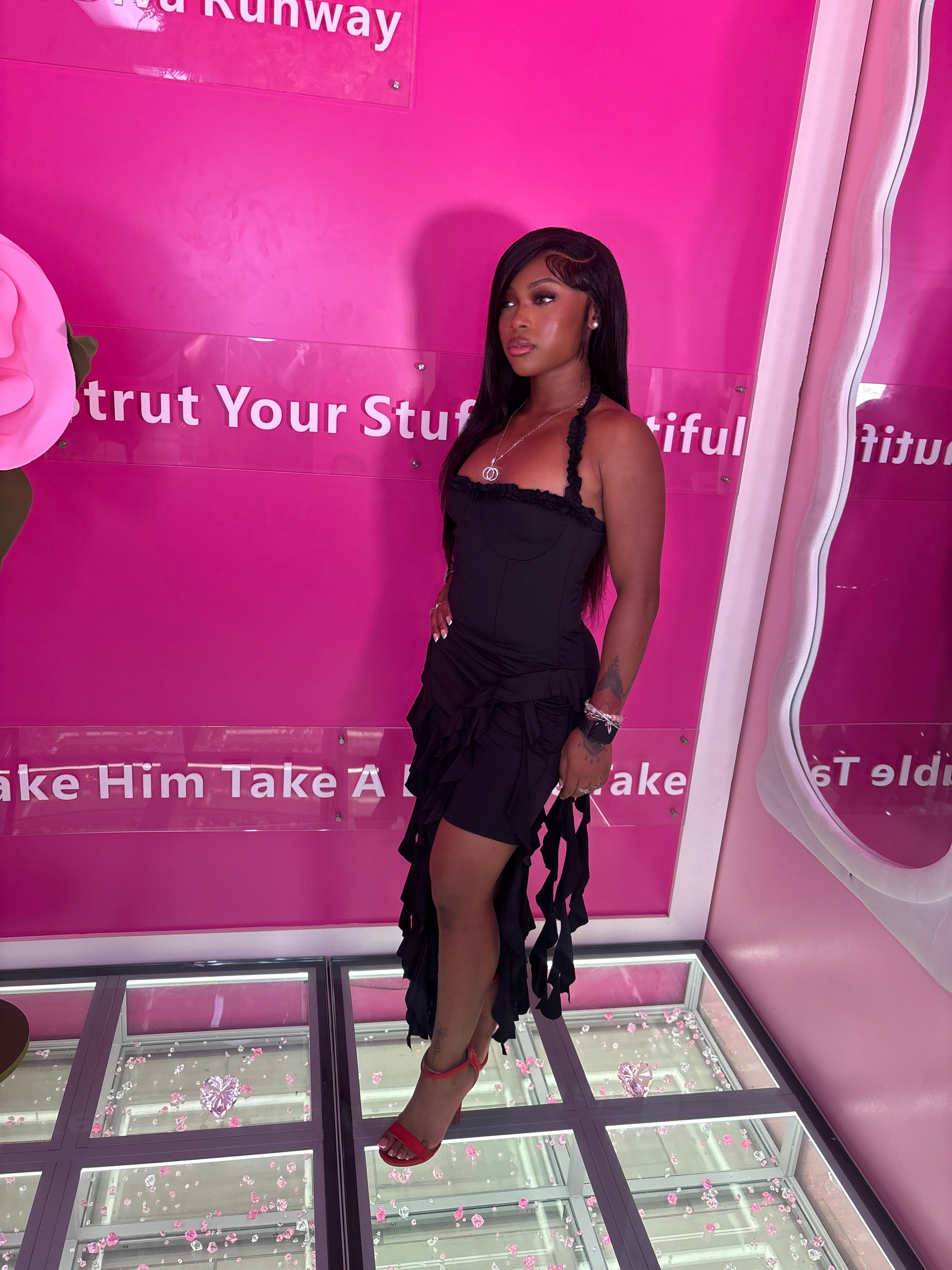 The Halter Shingle Dress