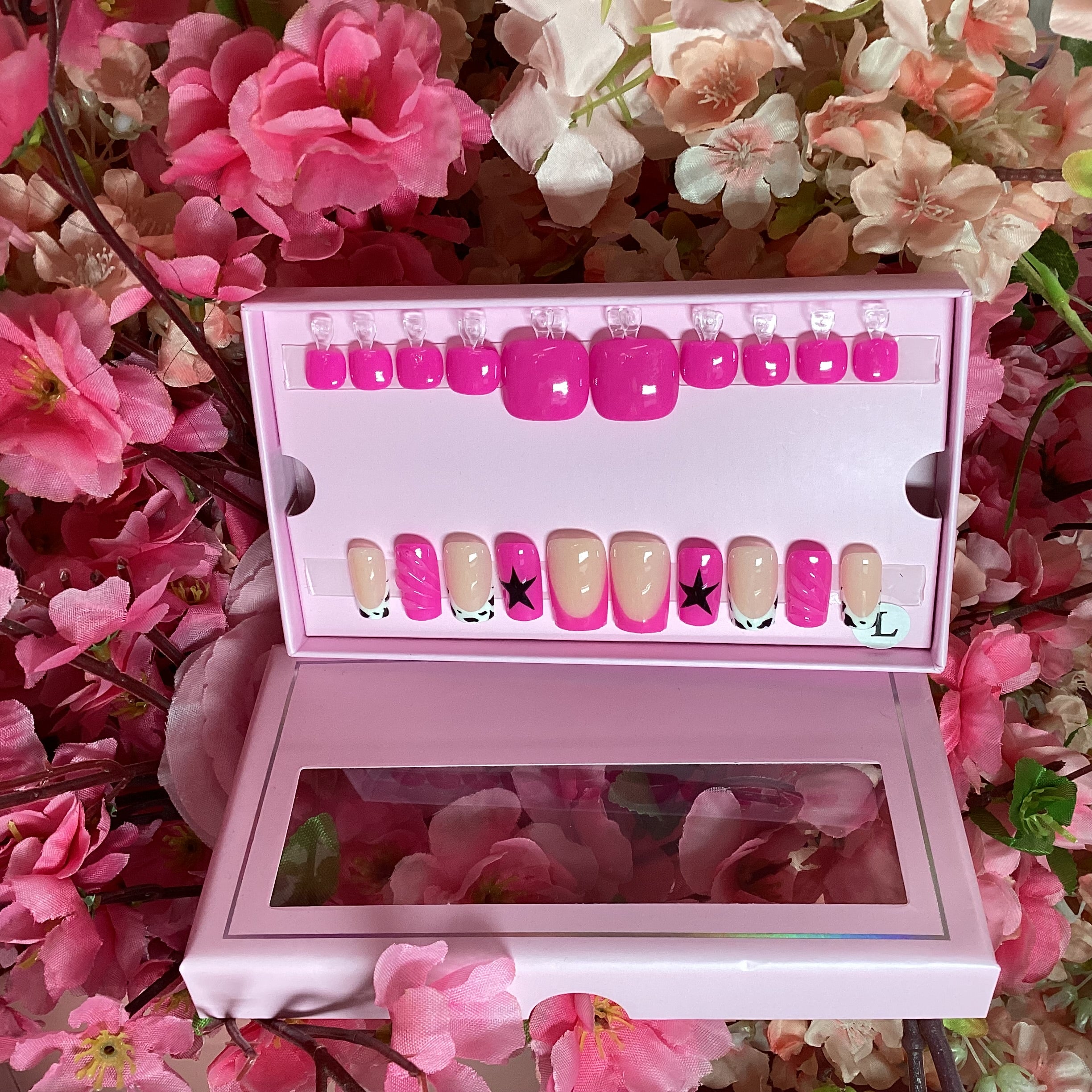 Custom Charmer Press On Nails