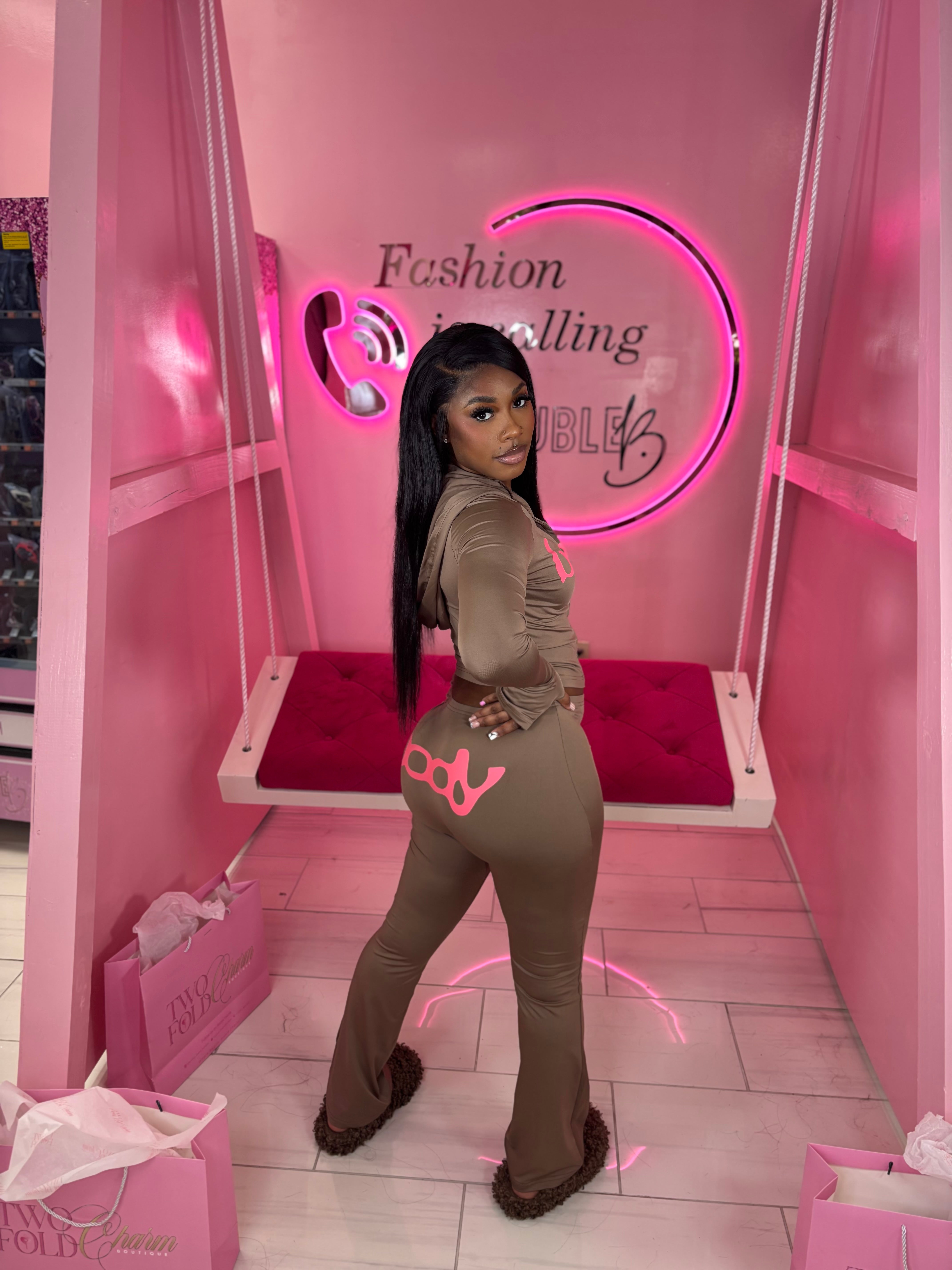 The Body Boddyy Girls Tack Suit w/ Hoodie