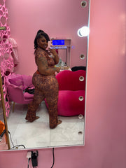 So True Cheetah Pants Set