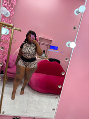 Cheetah lounge Set