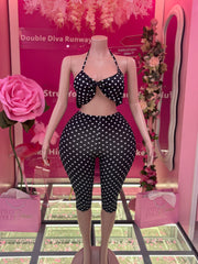 Dotty Diva Plus Capri Set
