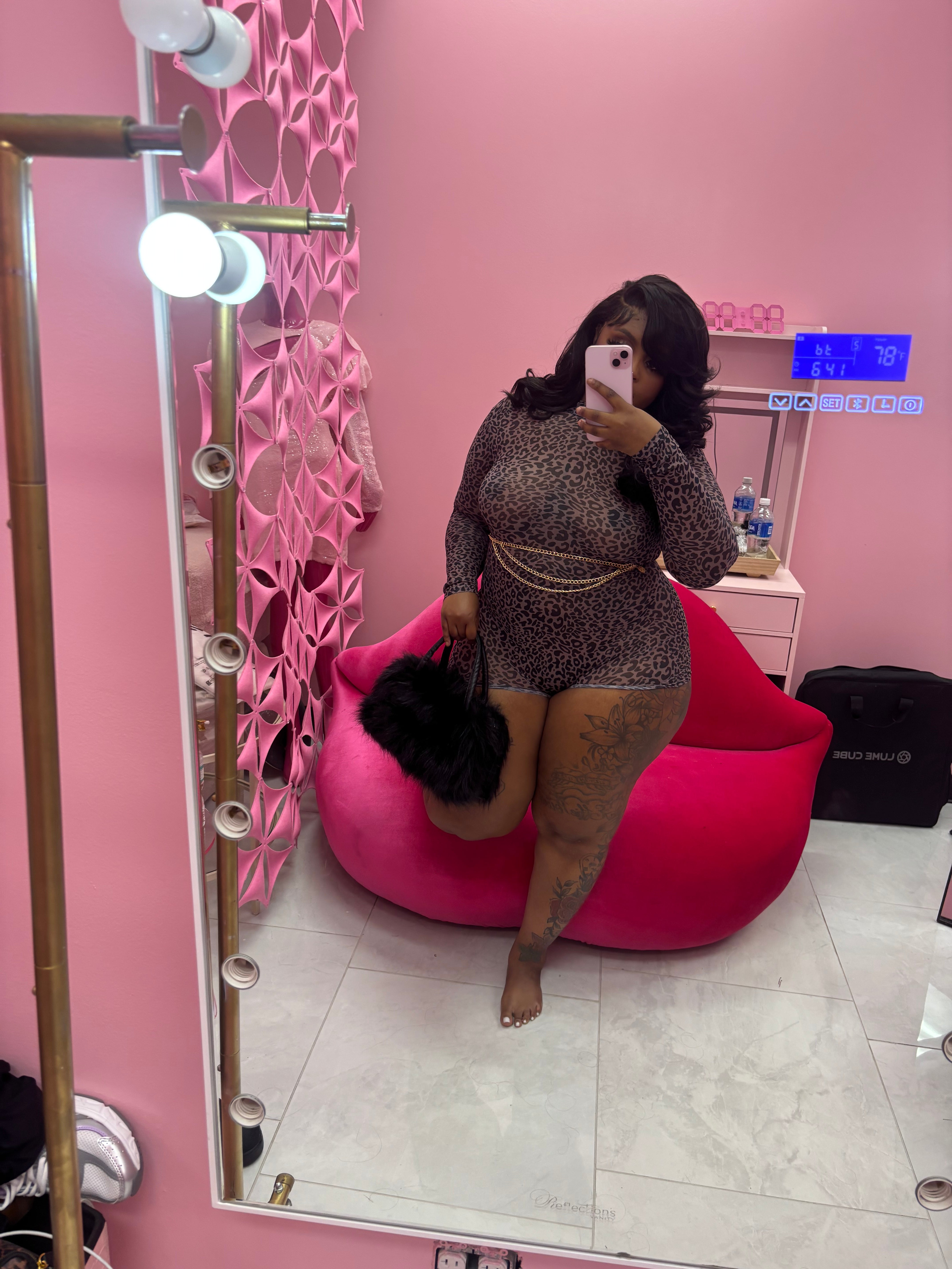 The Cheetah Jungle Sheer Jumper