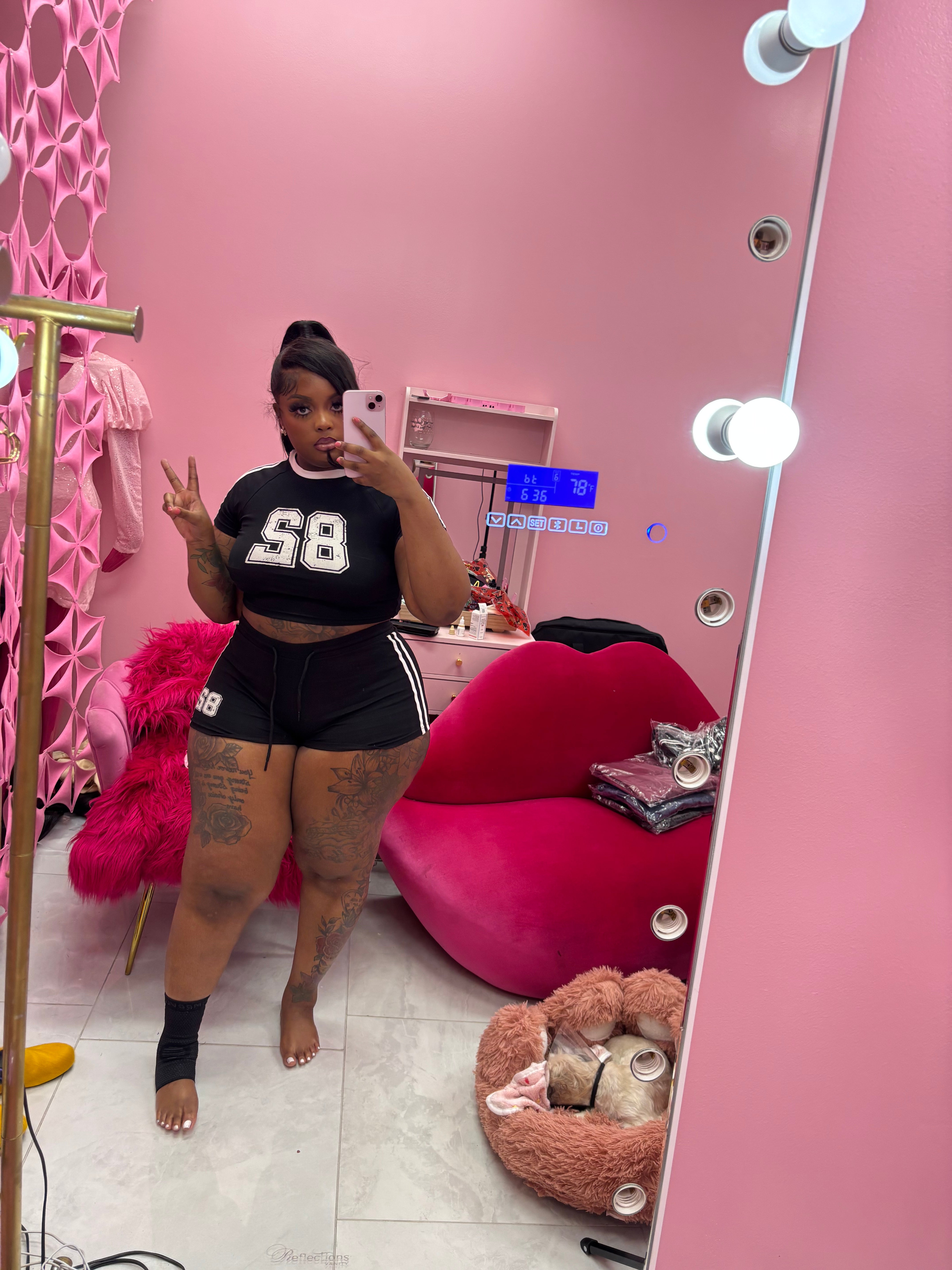 The Sporty Girl Short Set