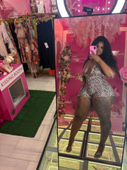 The Hot Girl Cheetah Romper