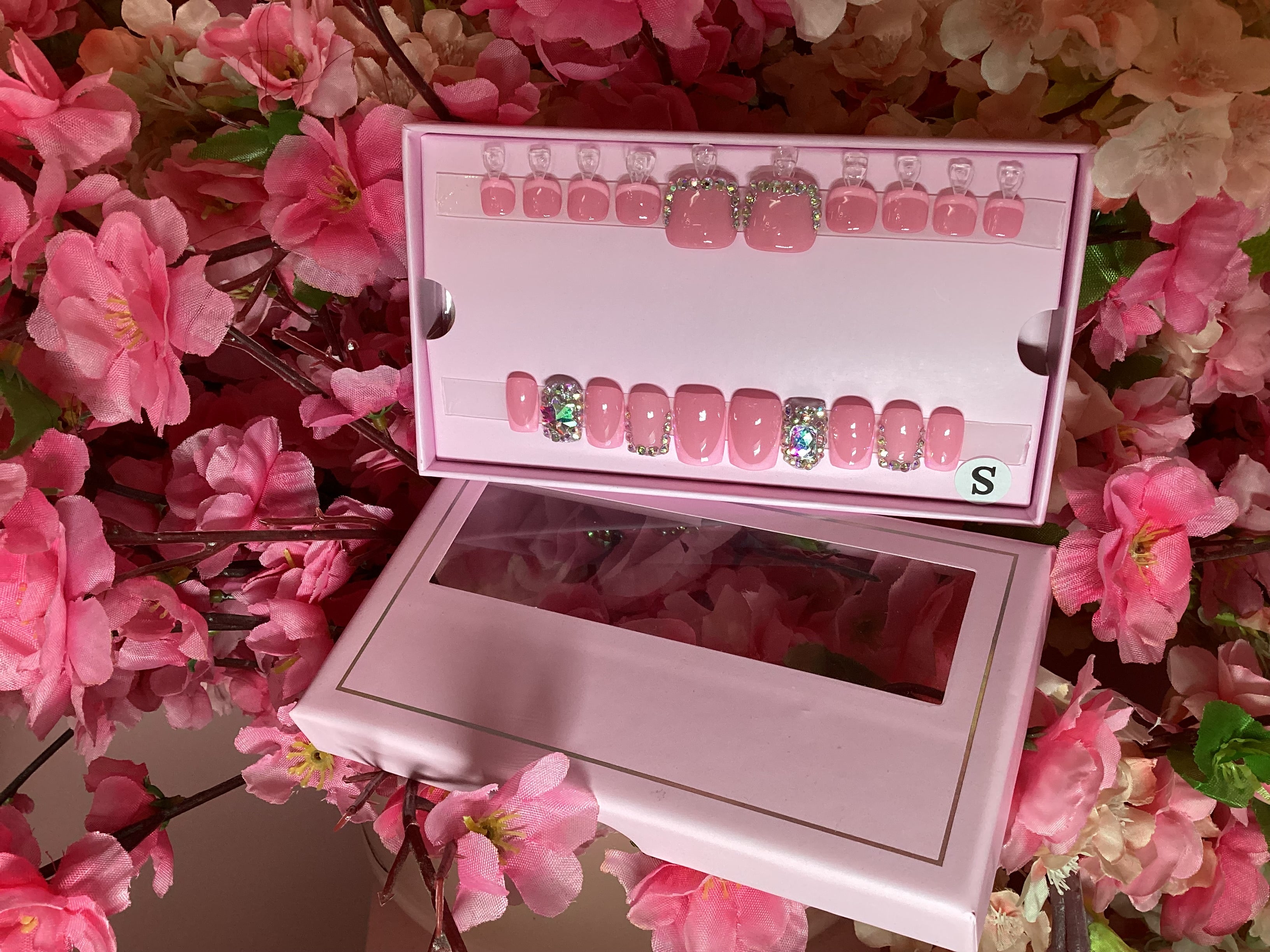 Custom Charmer Press On Nails