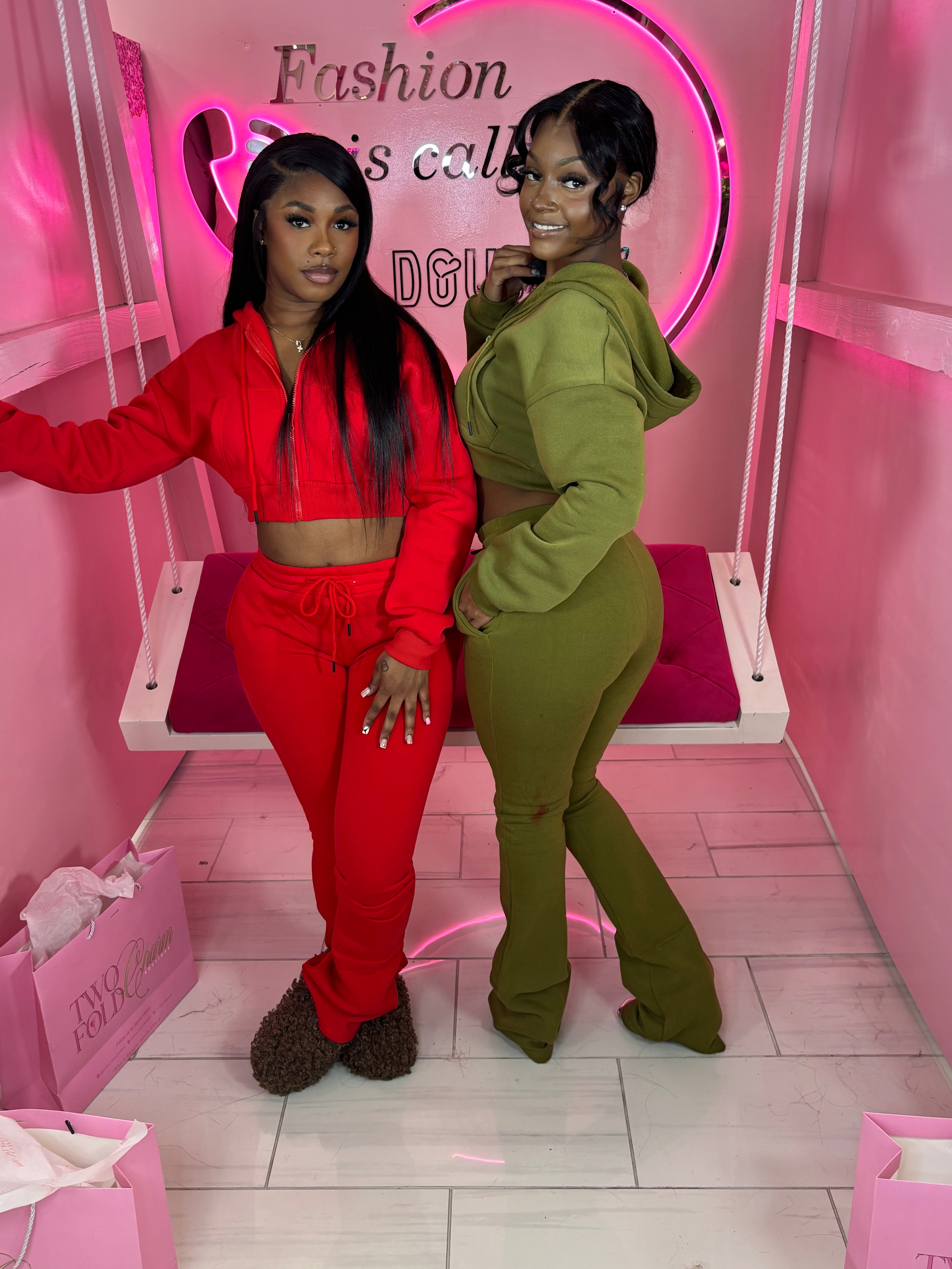 On The Go Warm Puffy Track Suit