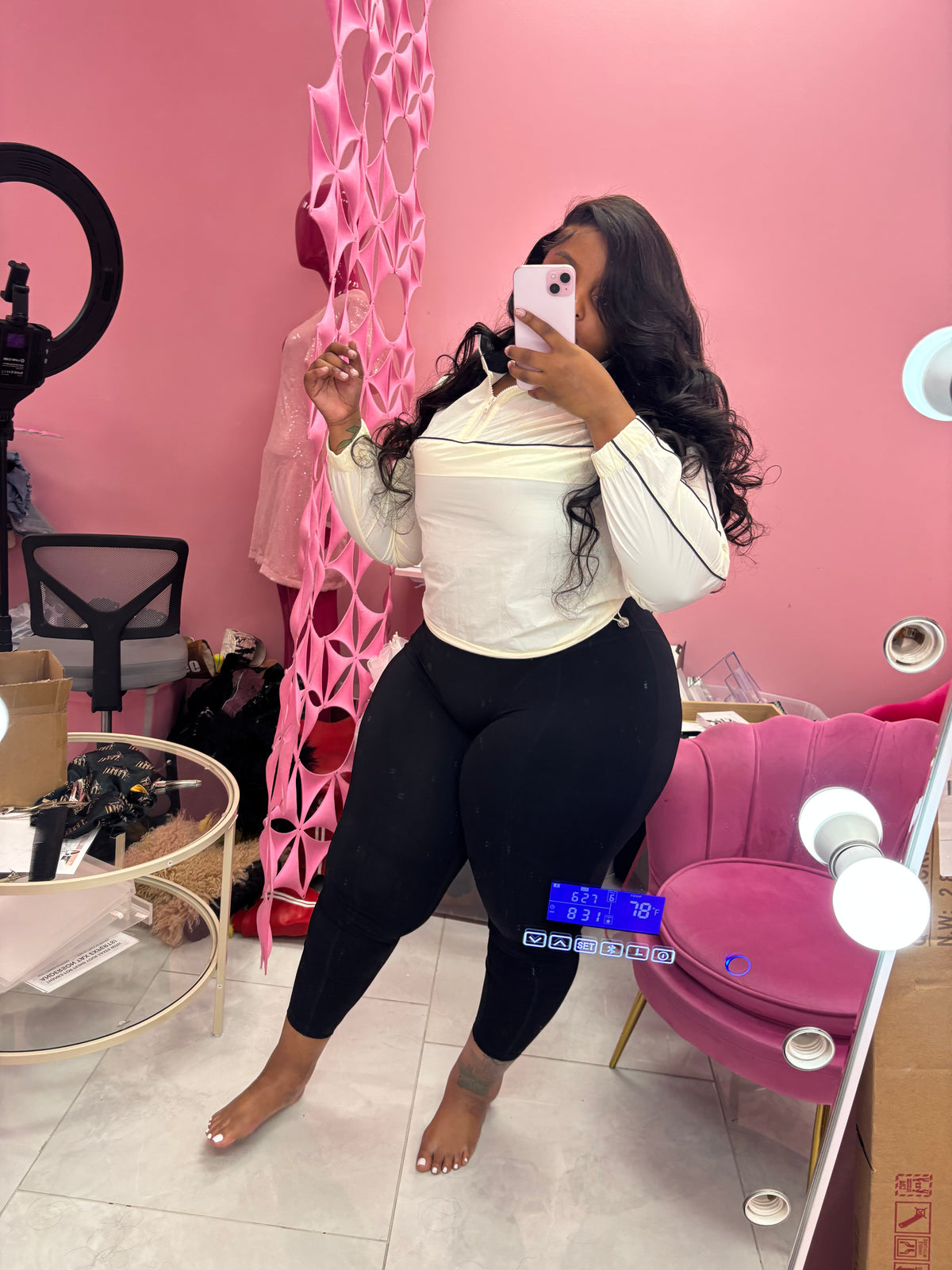 The Patchwork Jacket and tight set