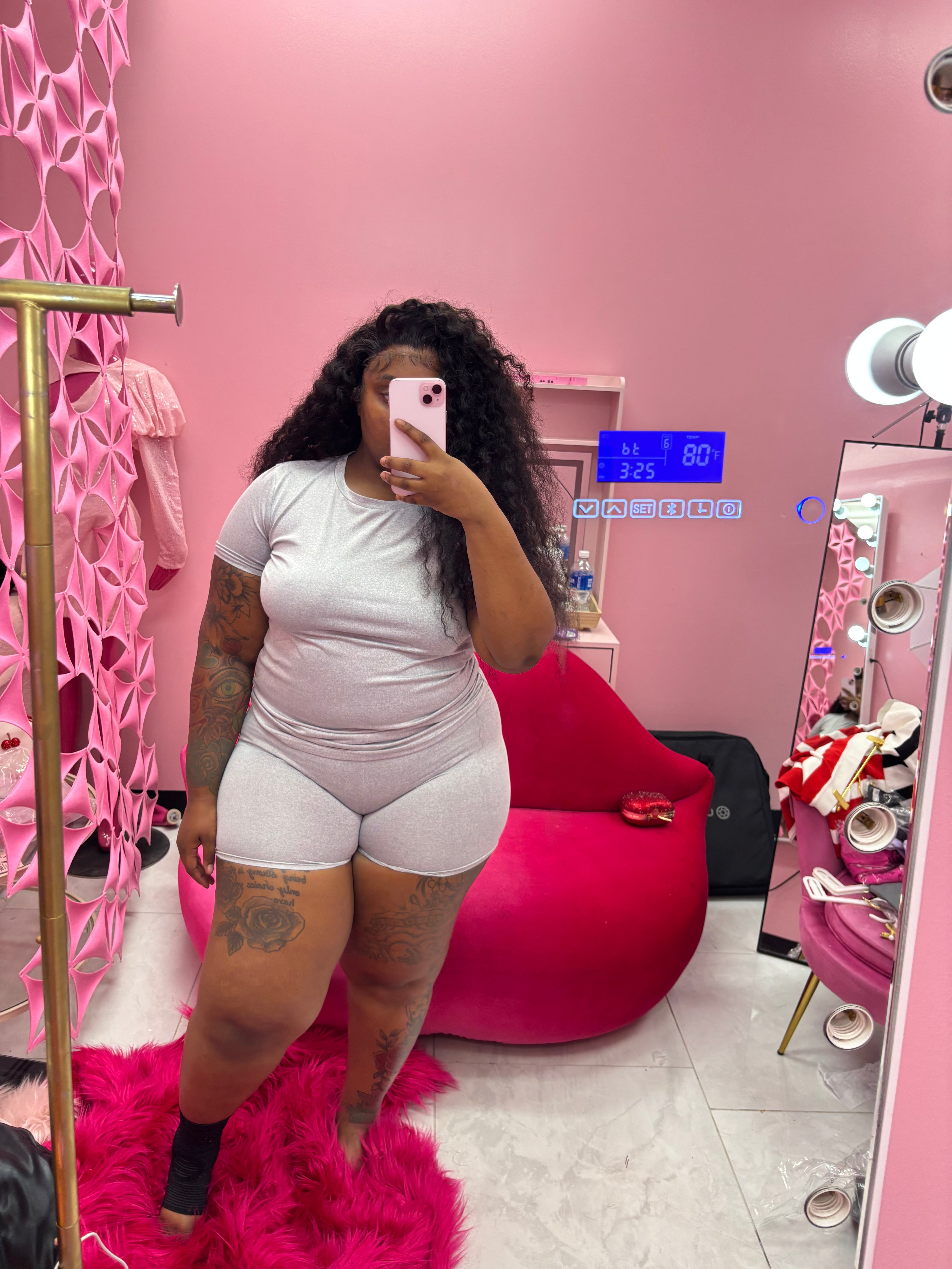 Simple Chick Lounge Set (comes in plus size )