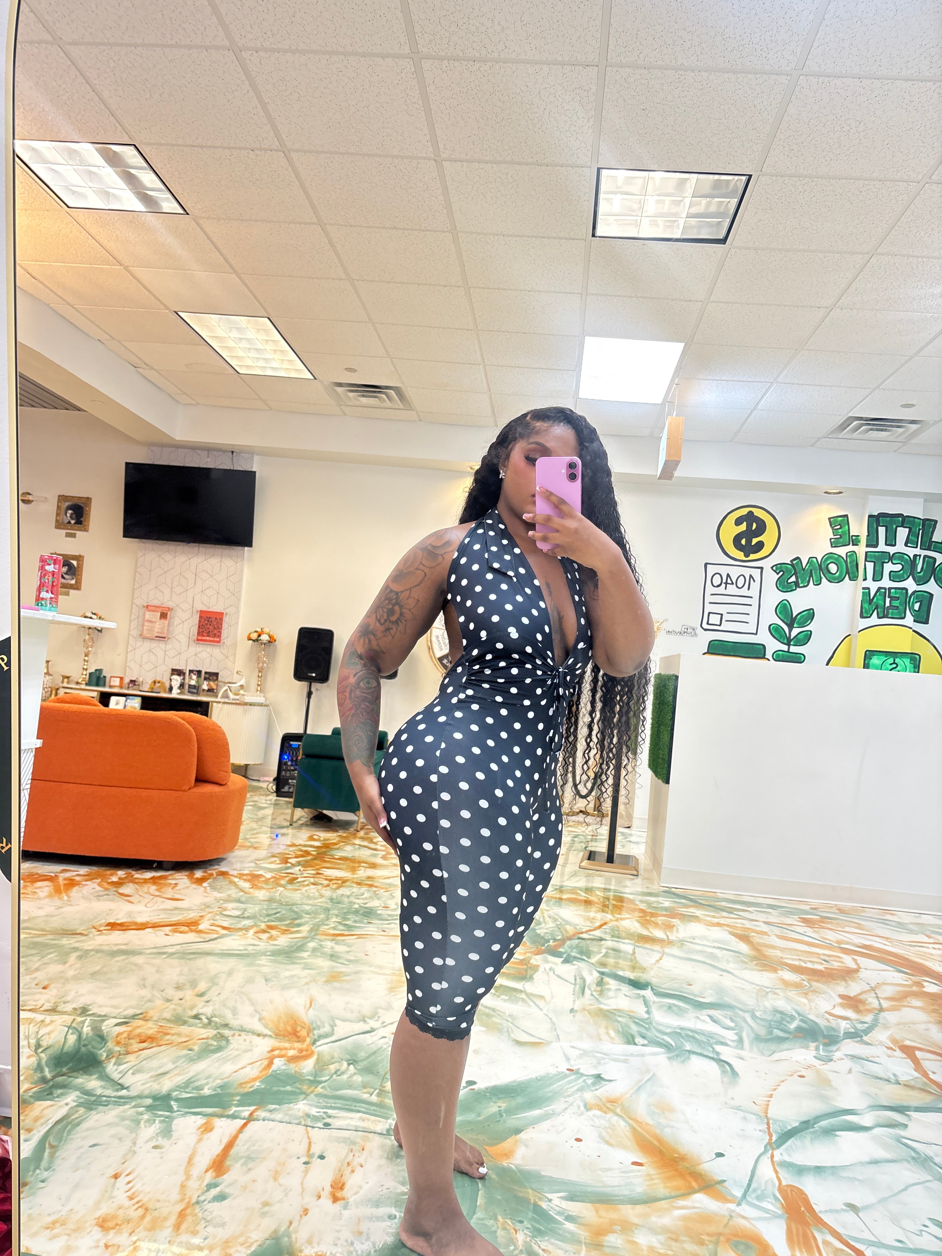 Polka Dot After Dark Set