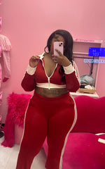 The Zipper Track Jacket and pants set