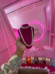 Ice me out necklace and Bracelet Set