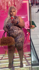 Jungle Fever Romper (plus)