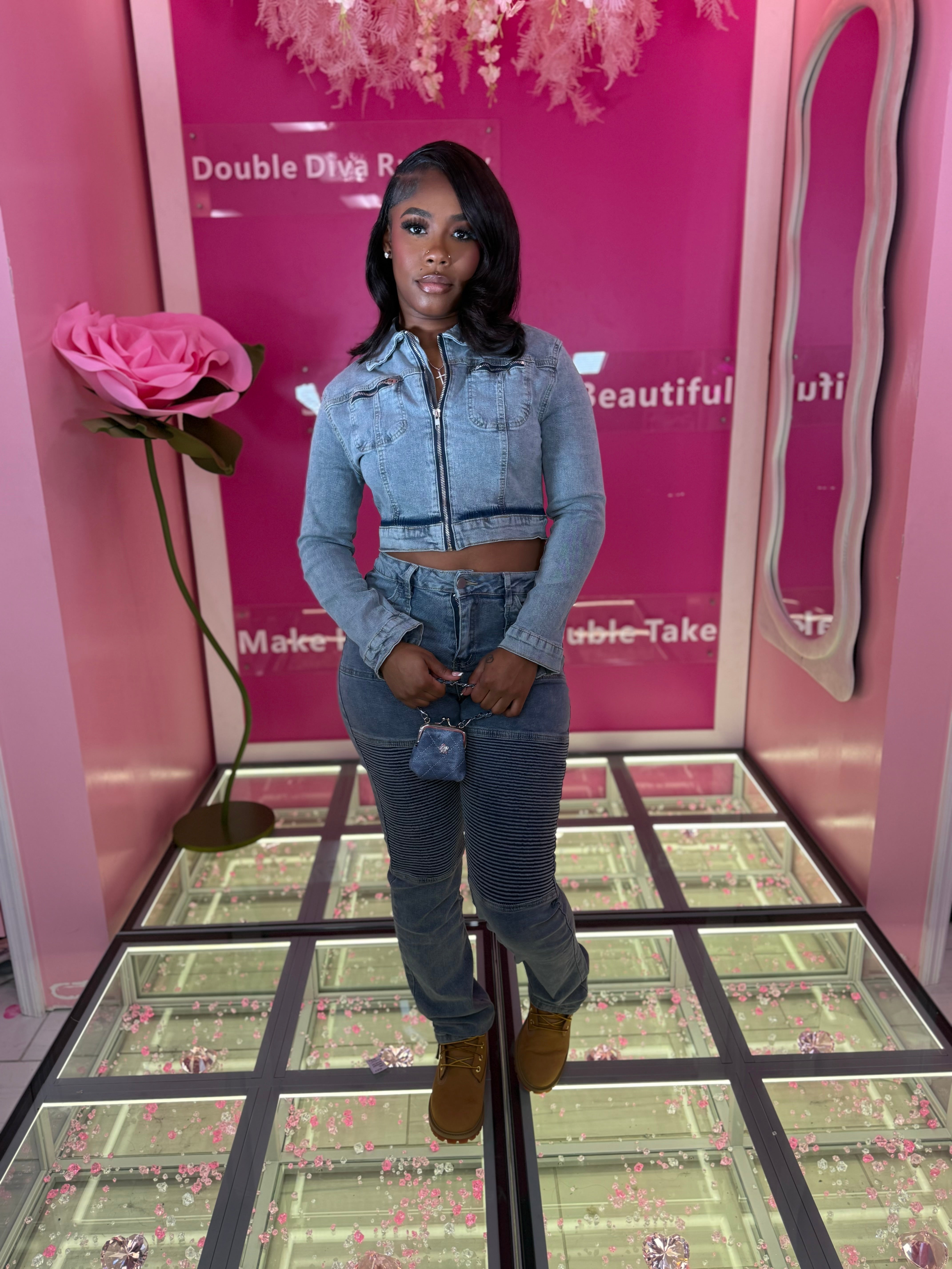 Carter Tour Approve Denim Jacket & pants Set