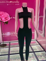 Bandage Top & Halter Jumper