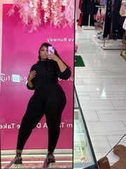 Winter Tyme Knit Jogger Set