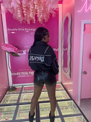 Game Day Diamond & Crop Jacket