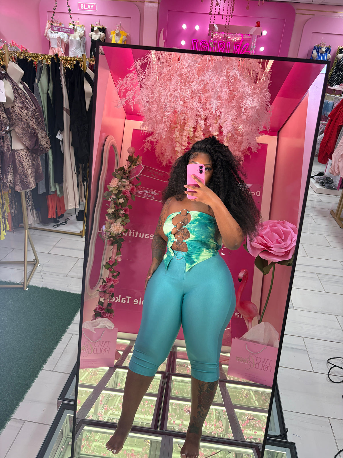The Talk to me nice capri Set