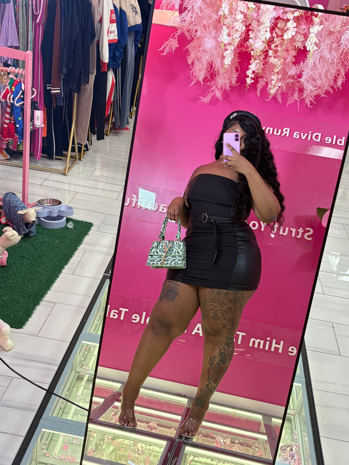 Such A Lady Tube Mini Dress