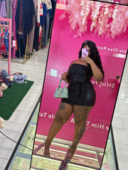 Such A Lady Tube Mini Dress