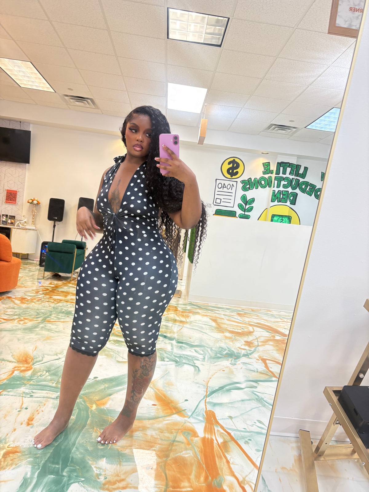 Polka Dot After Dark Set