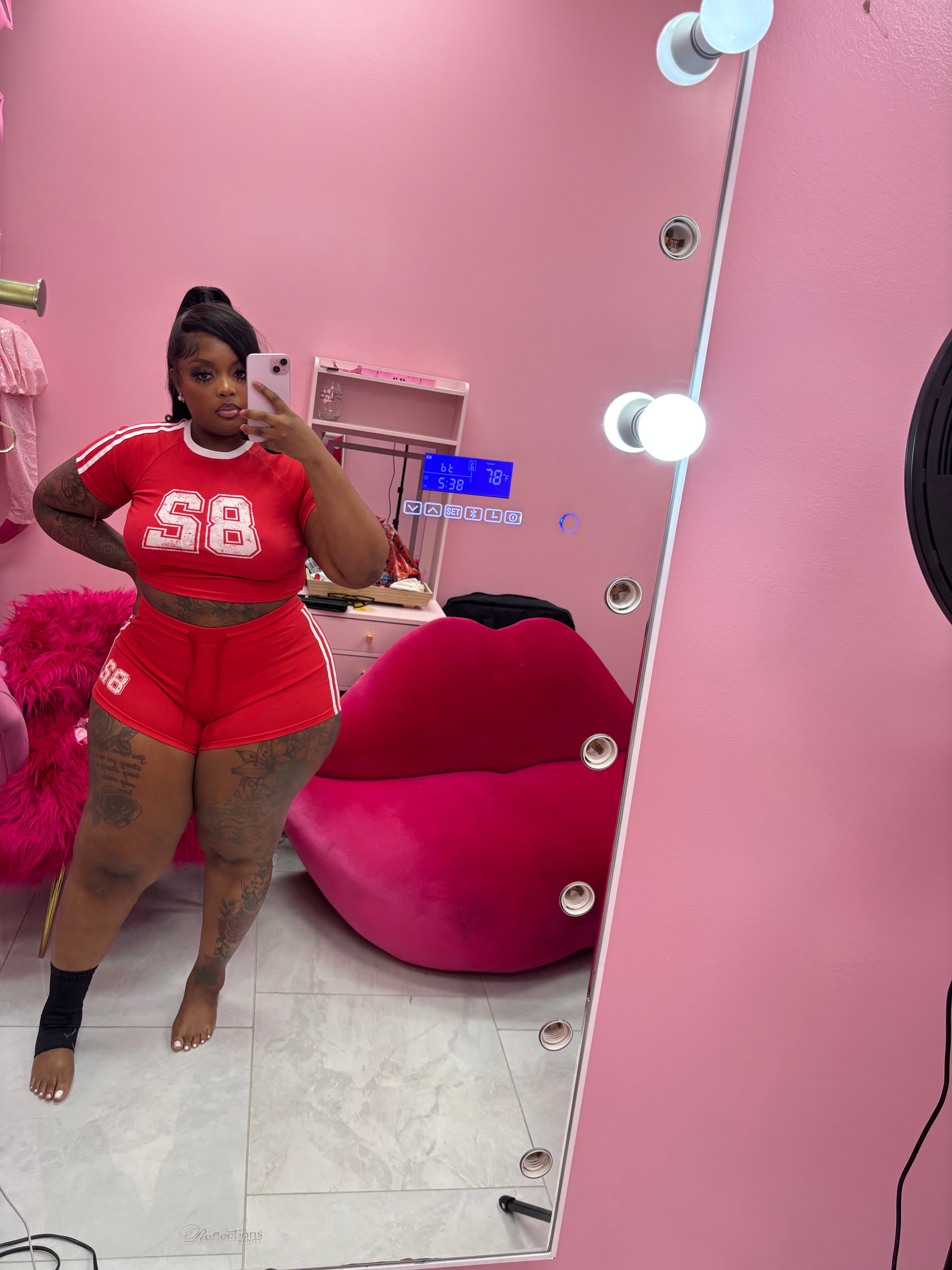 The Sporty Girl Short Set