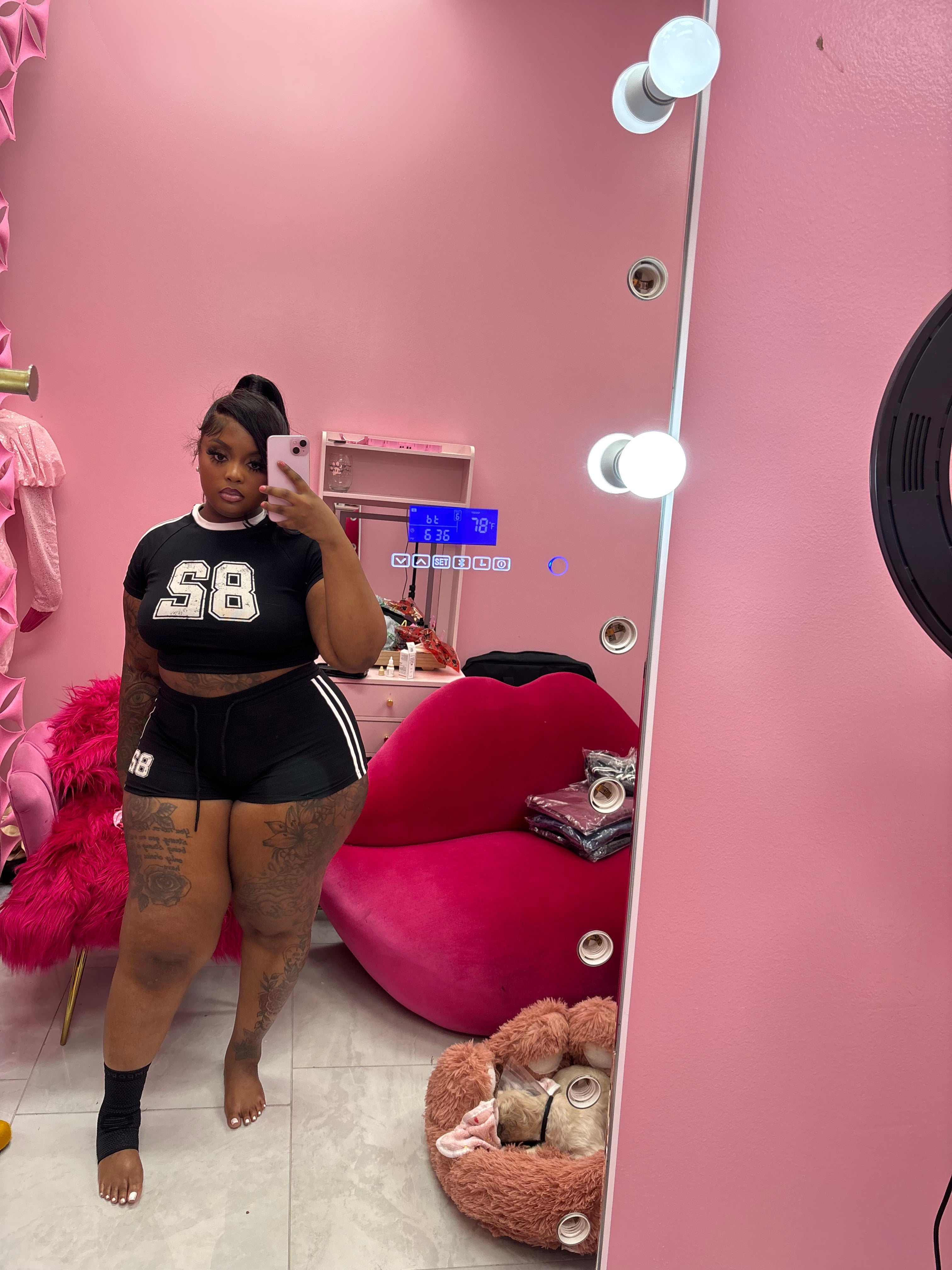 The Sporty Girl Short Set
