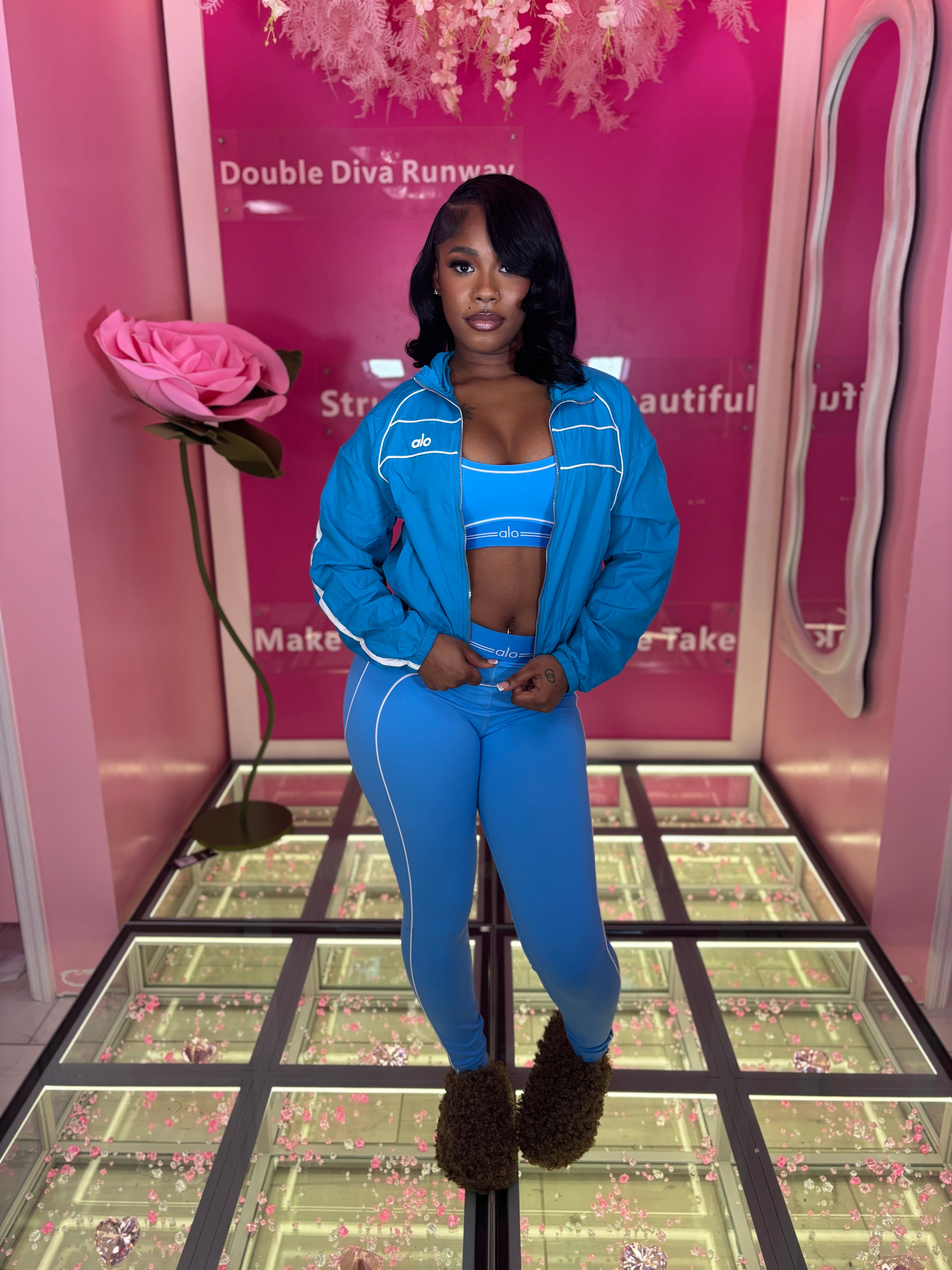 Urban-ALO Yoga Tight Set w/ Jacket