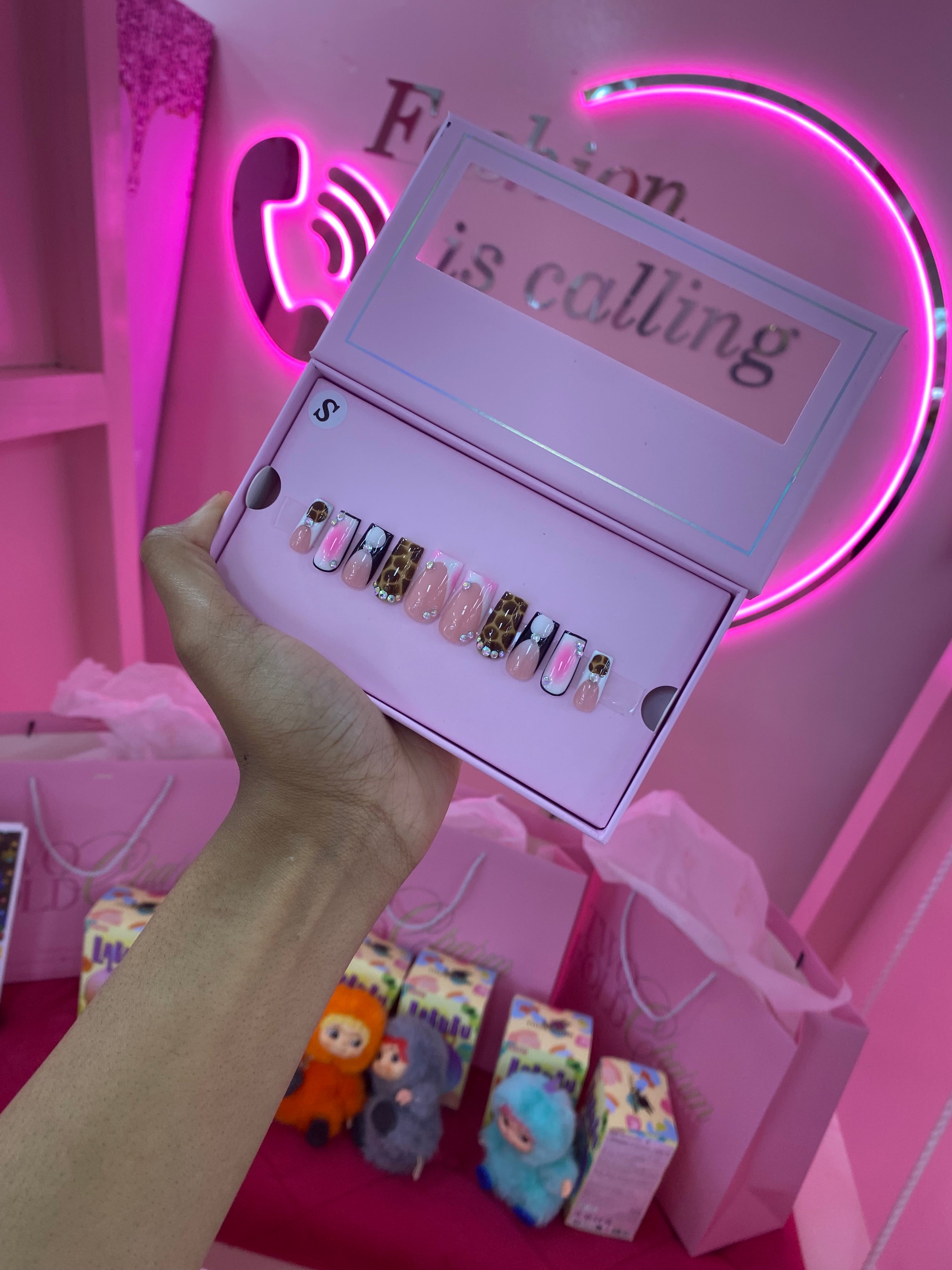 Custom Charmer Press On Nails