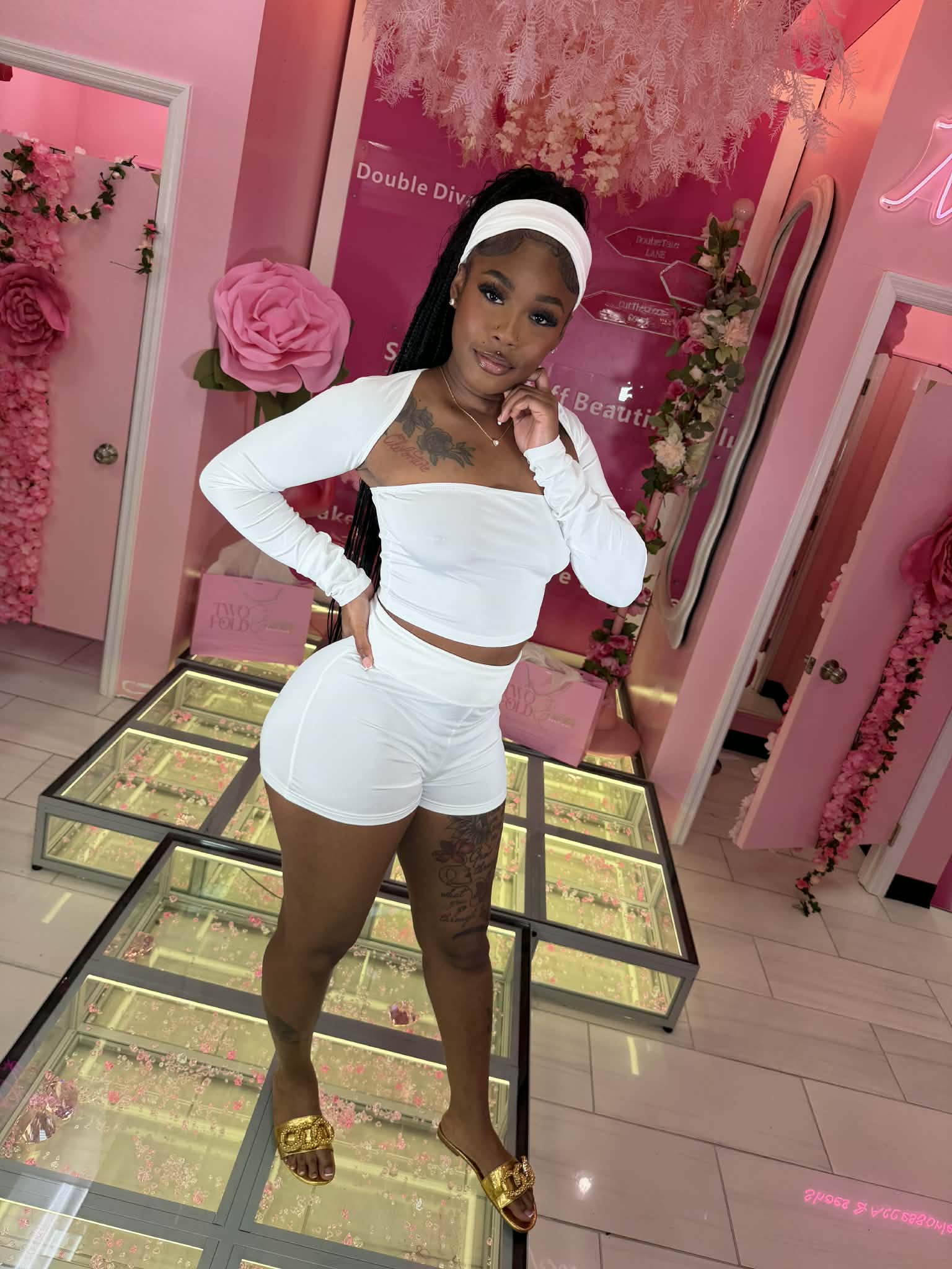 The Get Active  4 Piece Short set