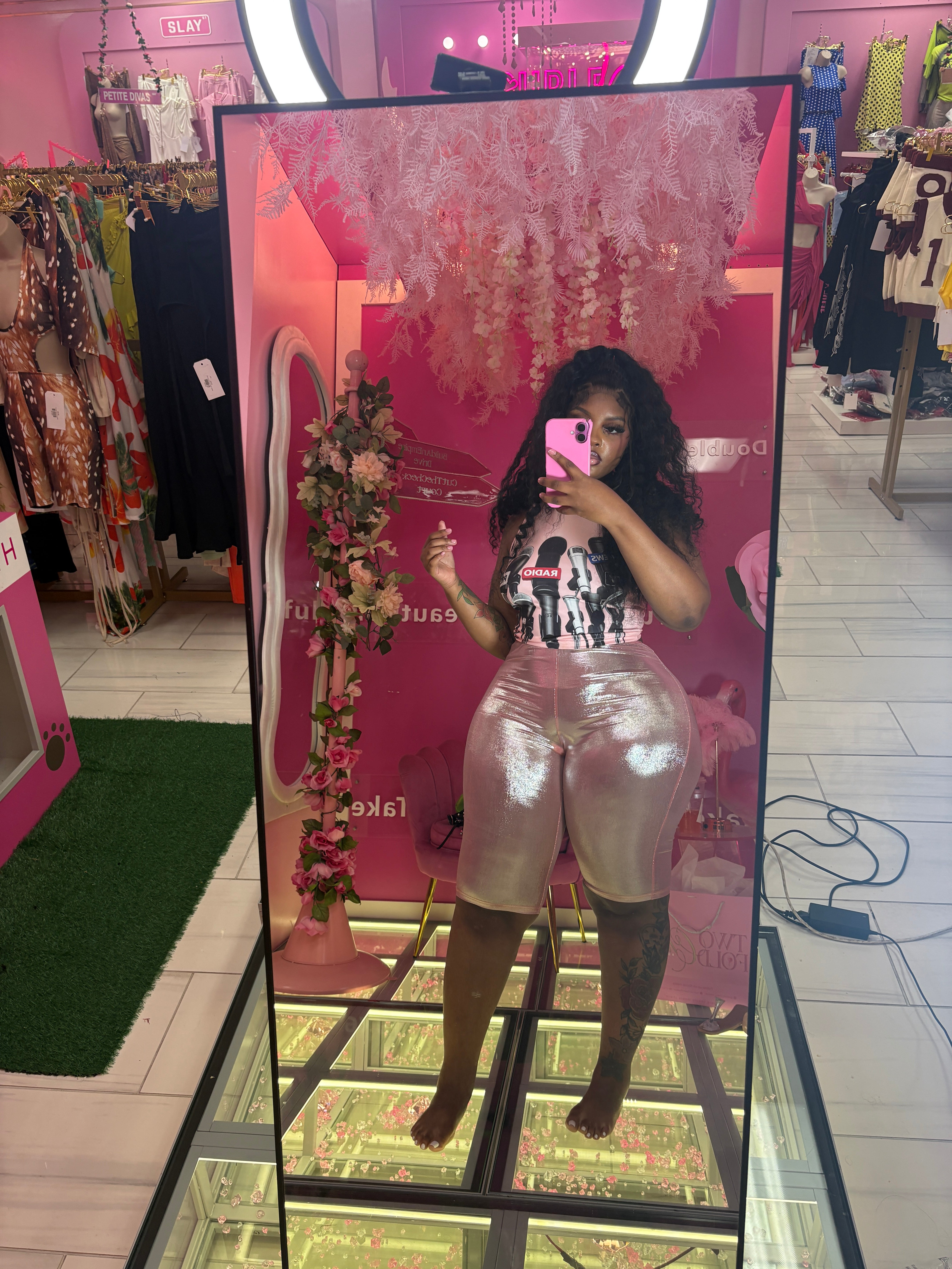 Drop Mic Capri Set