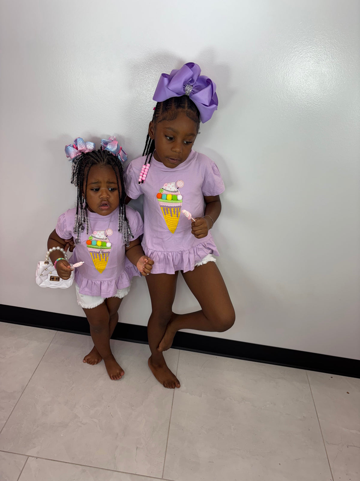 Ice cream Girl 2piece Kid Set
