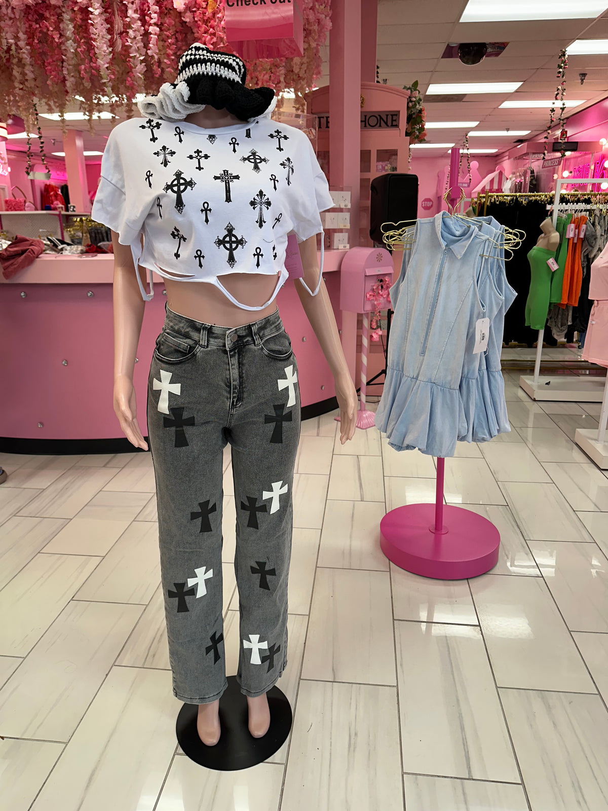 Denim crosses Jeans