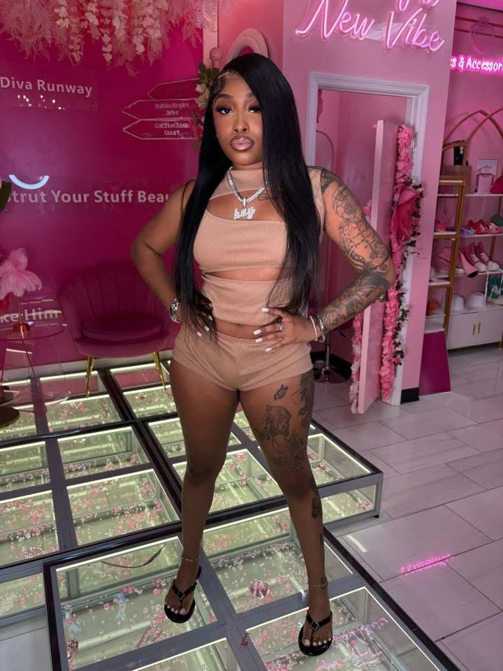 Girl La La Short Set