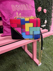 Color Block Purse