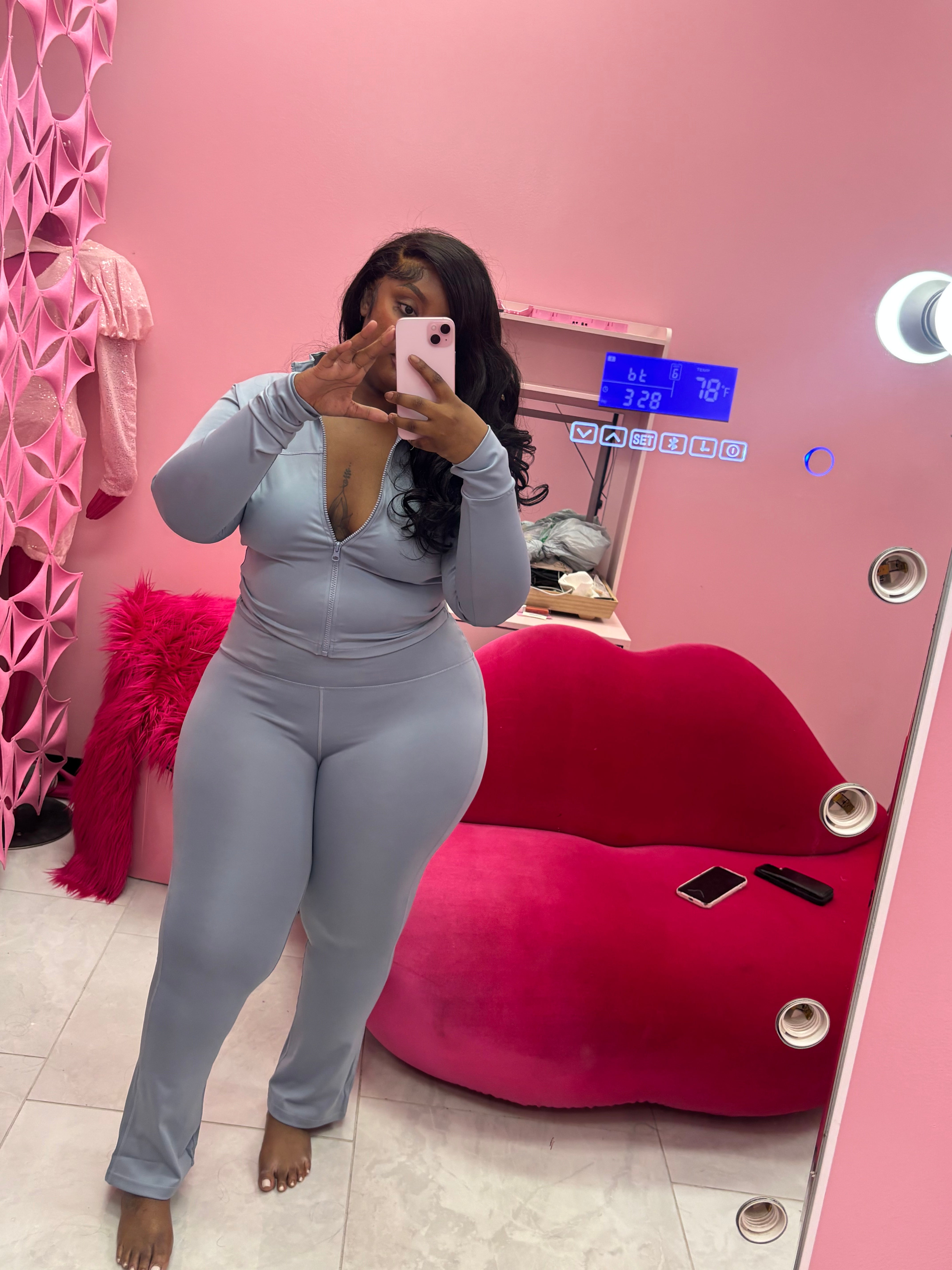 The Yoga Jacket and pants set