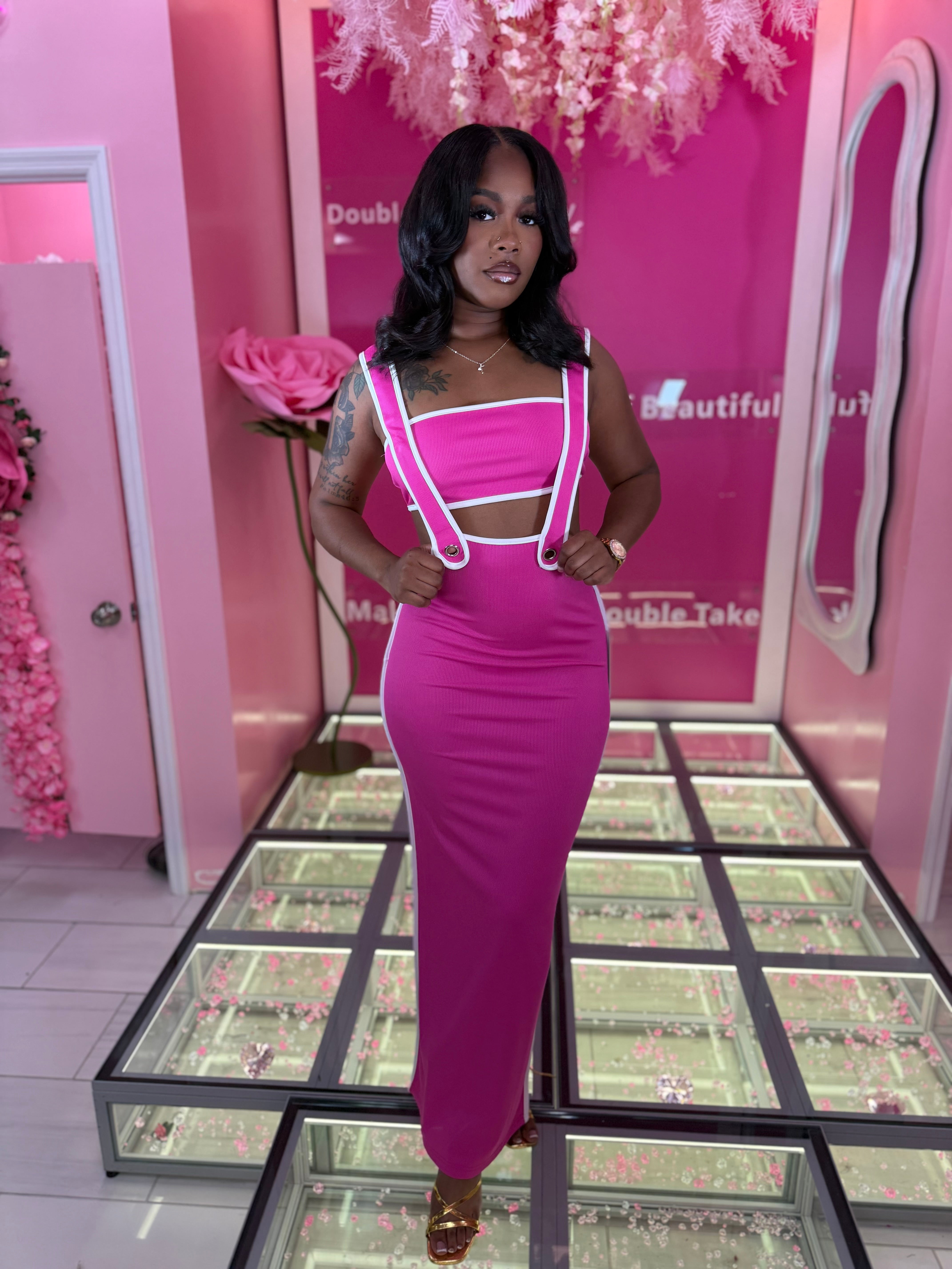 The Suspender Girl Dress