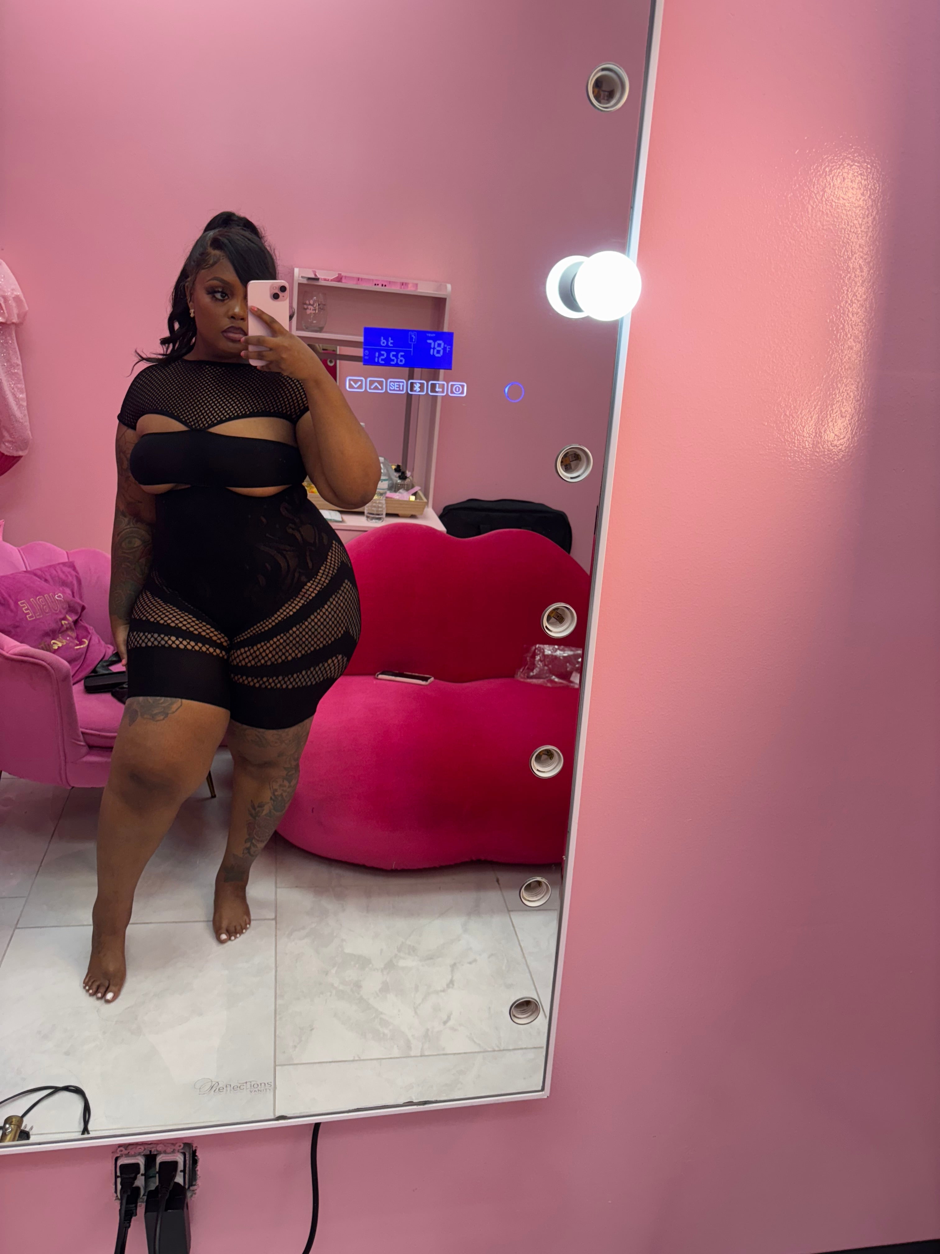 Poster Girl Ruffle Romper