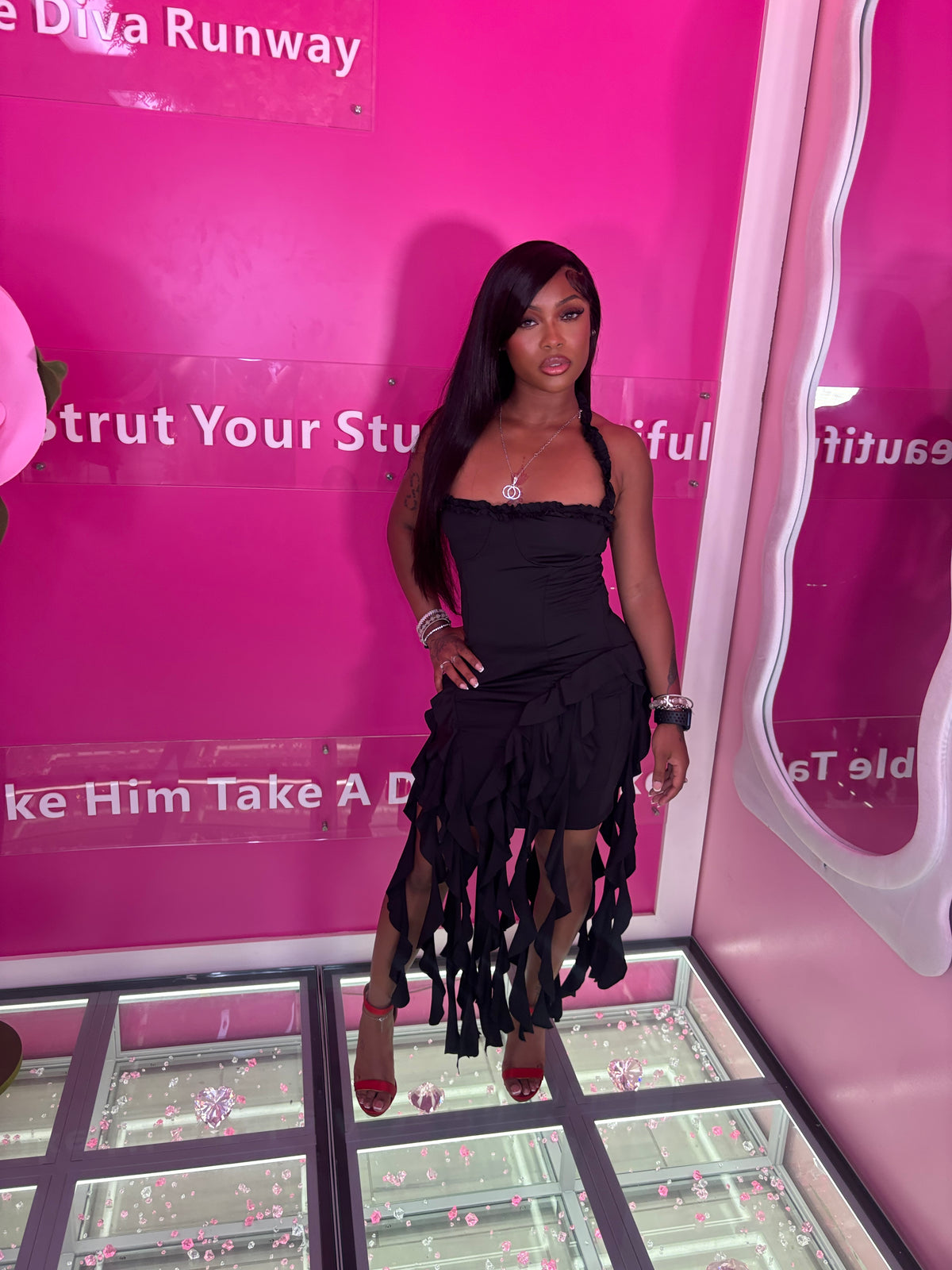 The Halter Shingle Dress