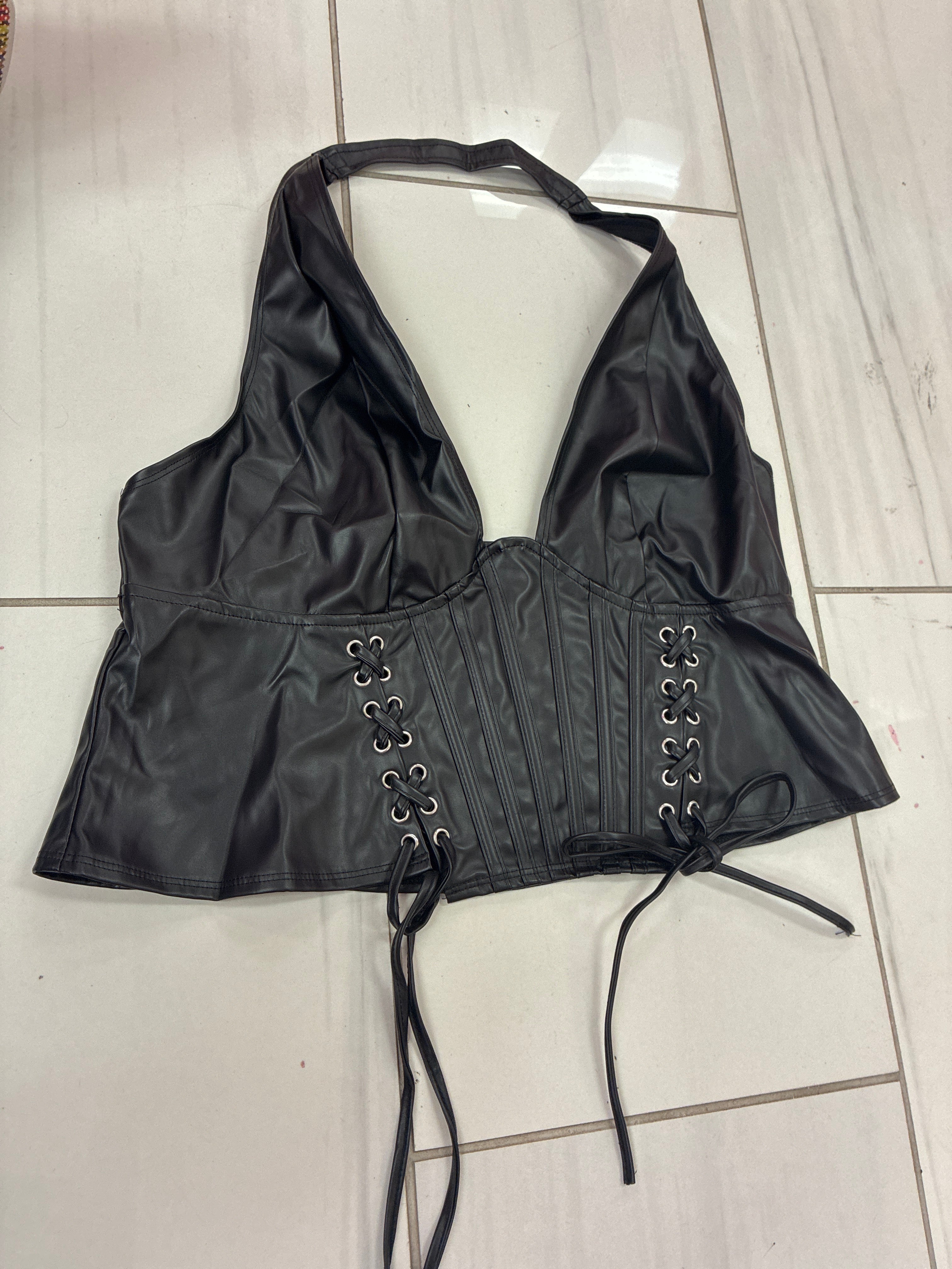 The Plus Crossed Top
