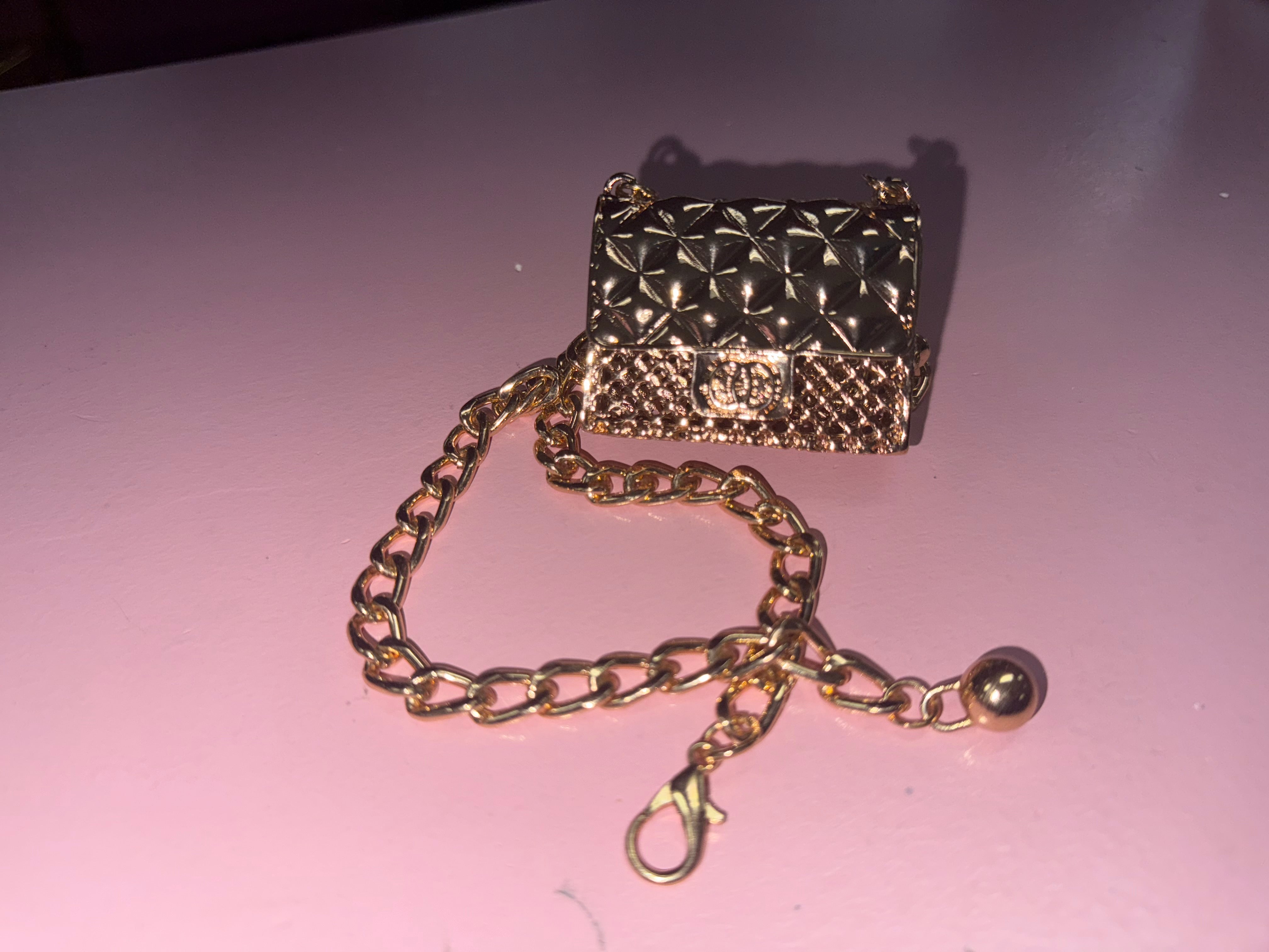 The Chain Waist Belt|Purse