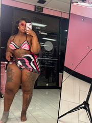 The Three Piece Pink Pucci Swimming suit