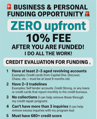Credit evaluation(for funding)