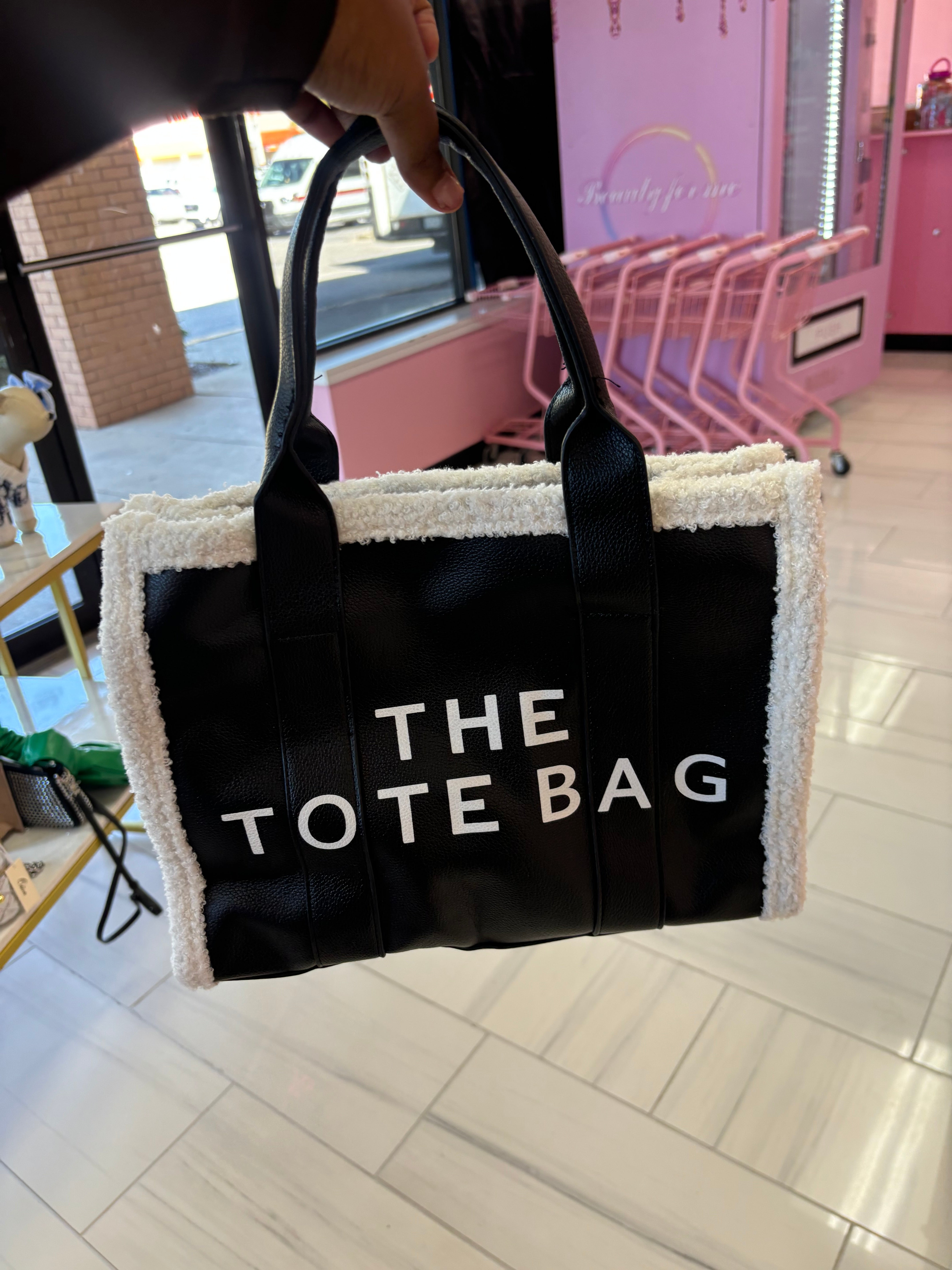 Fur Tote bag